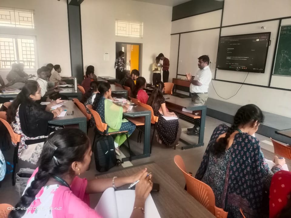 Training Trains classroom and workshop session